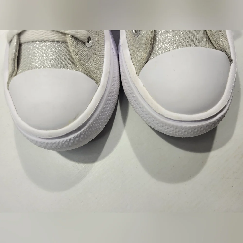 CONVERSE LITTLE GIRLS CHUCK TAYLOR ALL STAR MOVE SPARKLE PLATFORM HI TOP SHOE 3 - Picture 7 of 15